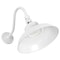 Westgate 3CCT Gooseneck Barn Light, White, 40W, 3000K/4000K/5000K GNB-40W-MCT-WH-P - alternate 3